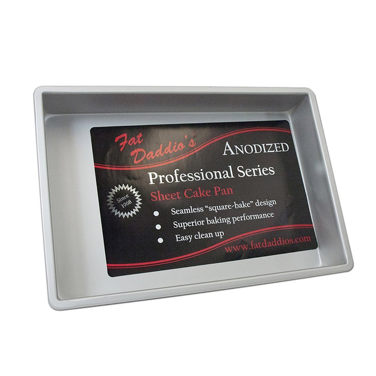 Kitchen Domain Fat Daddio's Sheet Cake Pan 12 x 18 x 4 Inch