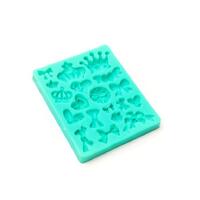 Bows-Hearts & Crowns silicone Mould