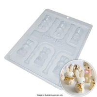BWB Mini Easter Bunnies Chocolate Mould 3 Piece