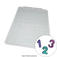 BWB Number Chocolate Mould 1 Piece