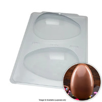 BWB Smooth Egg 500g Chocolate Mould 3 Piece