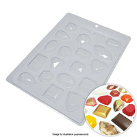 BWB Assorted Gems Chocolate Mould 1 Piece
