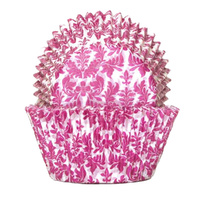HIGH TEA PINK BAKING CUPS 5.5CM - 100 PACK