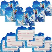 Frozen Invitation Cards 10 Pack