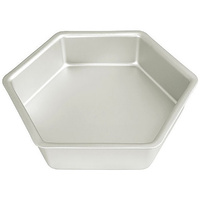 Fat Daddio's Hexagonal Cake Pan - 12 X 3 Inch
