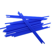Lollipop Sticks Blue Long 150mm - 25 Pack