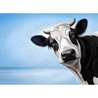 Cow Edible Image #01 - A4