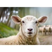 Sheep Edible A4 Image - #01