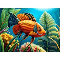 Tropical Fish Edible Image #6 - A4