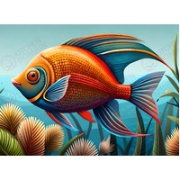 Tropical Fish Edible Image #11 - A4
