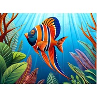 Tropical Fish Edible Image #15 - A4