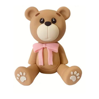 Bear With Pink Bow 
