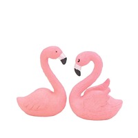 Flamingo Cake Decoration 2pcs