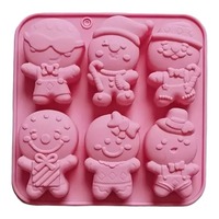 Gingerbread People Cavity Silicone Mould