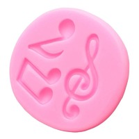 Round Music Note Mould