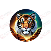 Tiger Edible Image - Round #01