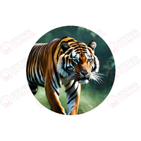 Tiger Edible Image - Round #04
