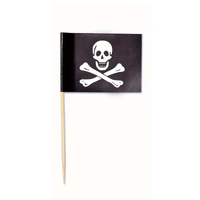 Skull & Bones Flag Pick
