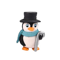 penguin In Top Hat Decoration Toy