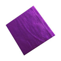 Foil Chocolate Wrap Pinkish/ Purple  8x8cm Square 100pcs