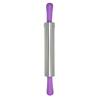 Taylors Silicone & Stainless Steel Rolling Pin Purple
