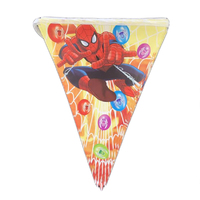 Spider man Party Flag Banner 