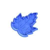 Maple Leaf Fondant / Cookie Cutter & Stamp - 7.3cm