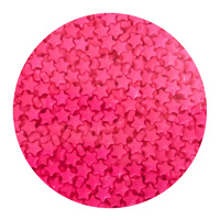 Sprink'd Stars Bright Pink 7mm - 20 Grams