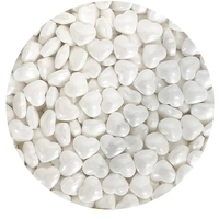 Sprink'd Hearts White 12mm - 20 Grams