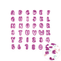 Cake Craft Alphabet & Number Cutter Set