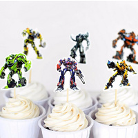 Transformers Cupcake Picks 24pcs