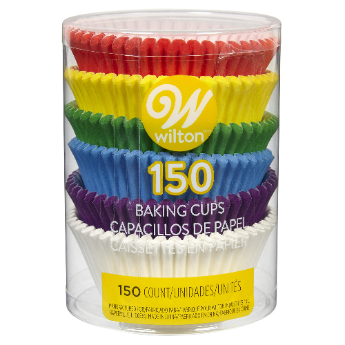 Wilton Rainbow Baking Cups - 150Pk