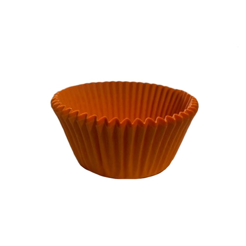 Orange Mini Baking Cases 30x23mm