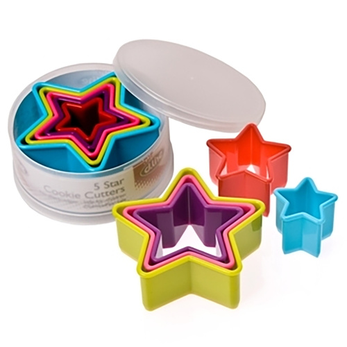 Star Cookie Cutter - 5 Piece Set