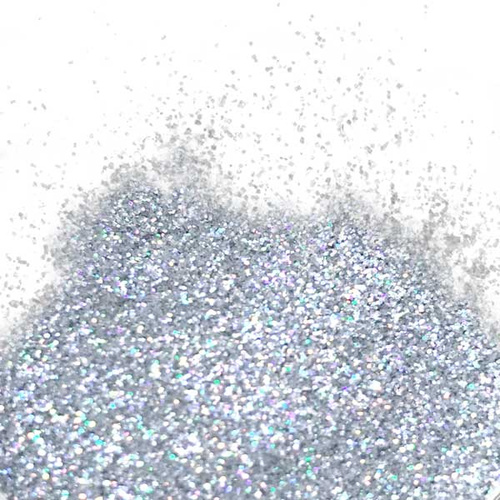 Barco Flitter Glitter - Non Toxic -10ml - Silver Hologram