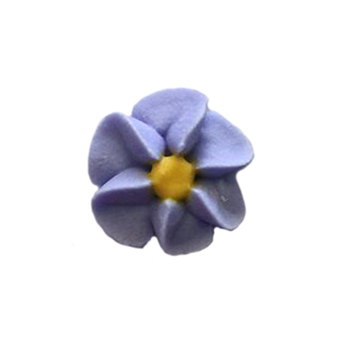 Icing Plum Frost Drop Flowers 18mm