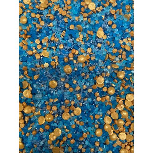 Blue Geode Mix Sprinkles 20 grams