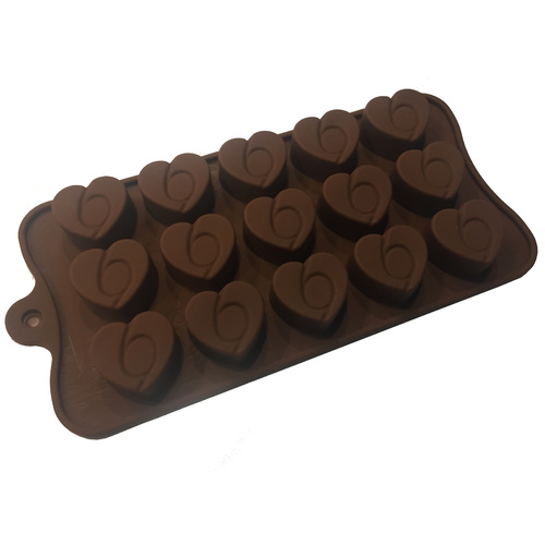 Hearts Silicone Chocolate Mould