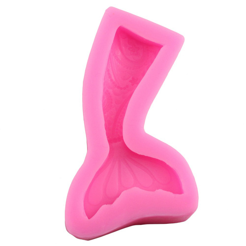 Patterned Mermaid Tail Mould 8cm