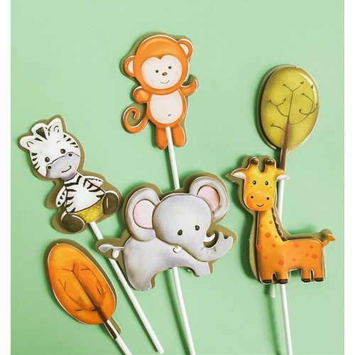 Jungle Toppers 6 Pieces