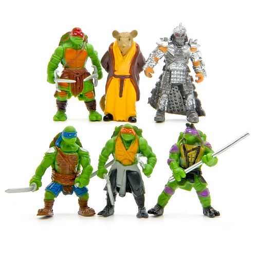 Ninja Turtle Figurines 6pcs 