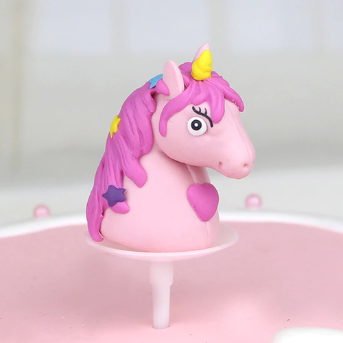 Unicorn Cake topper Pink