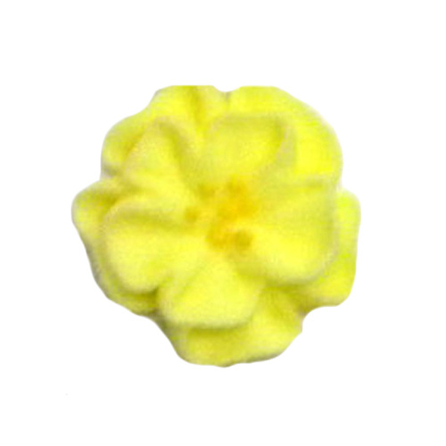 Dainty Icing Flowers Yellow 20mm