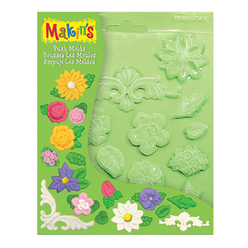 Makins Push Mould - Floral