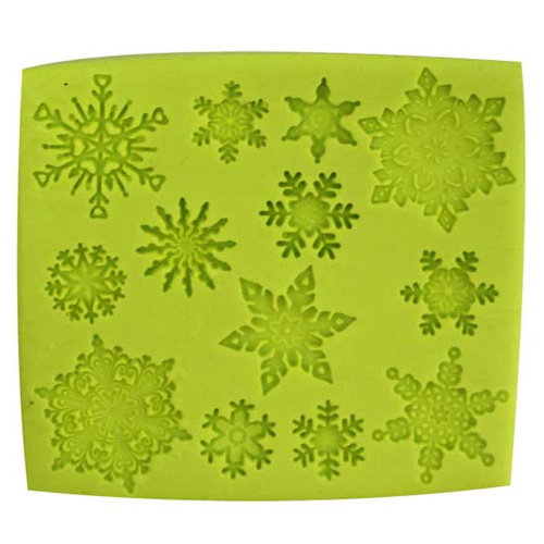 SILICONE MOULD - SNOWFLAKE