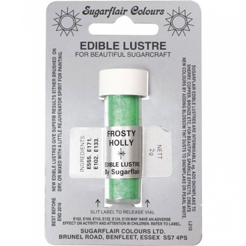 Edible Lustre Frosty Holly - 2g