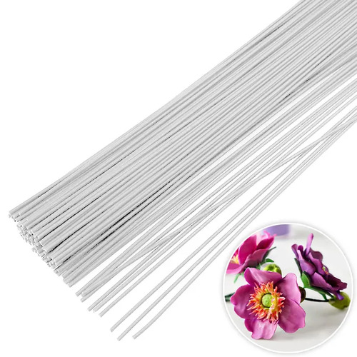 Flower Wire 18 Gauge - White