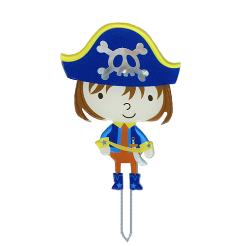 Acrylic Pirate Topper