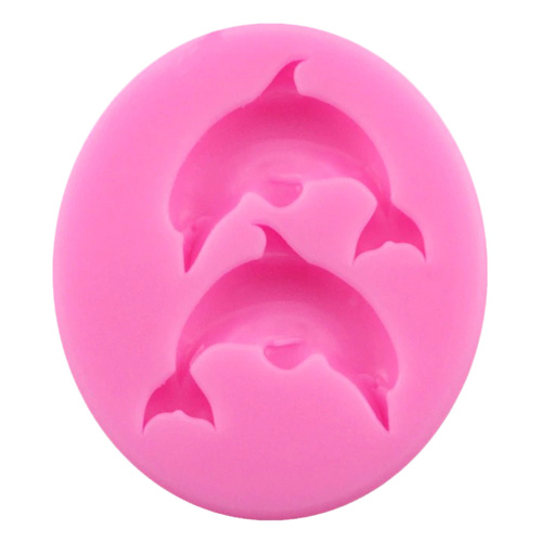 Two Dolphin Silicone Mould