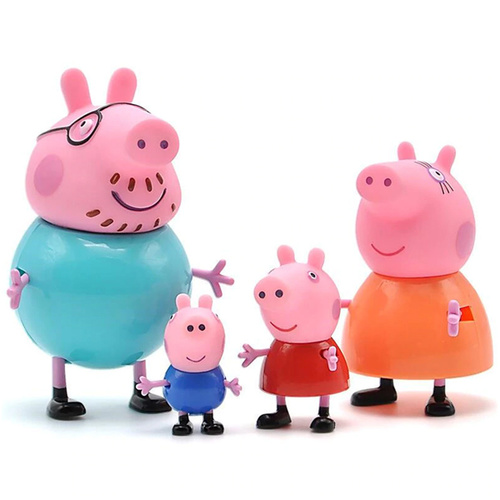 Peppa Pig Figurine 4 Piece Set